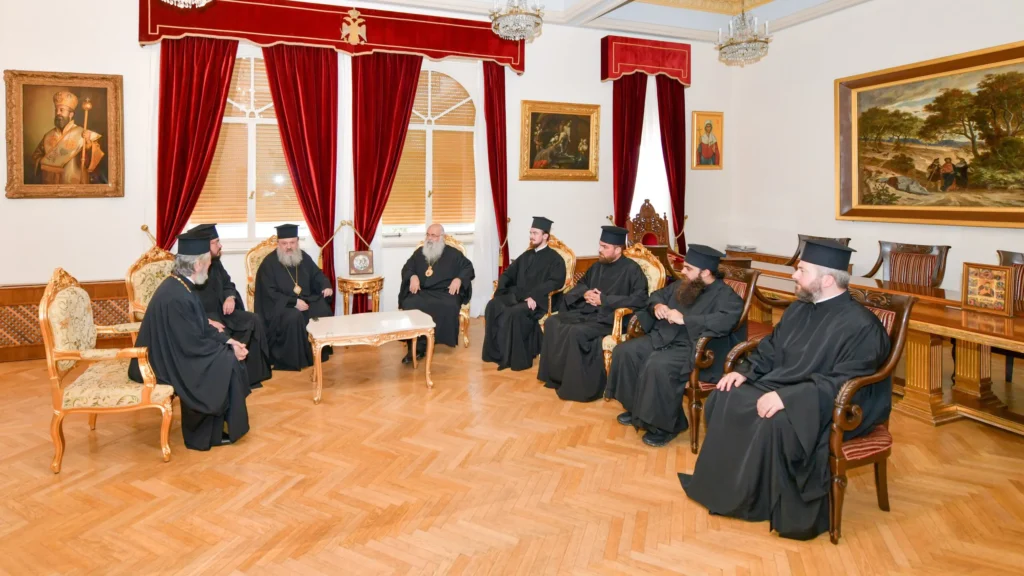 PS Timotei Prahoveanul s-a întâlnit cu Preafericitul Părinte Gheorghe, Arhiepiscopul Ciprului