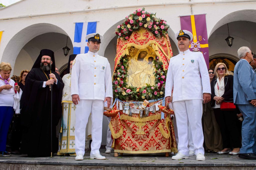 Λαμπρός ο εορτασμός της Παναγίας Μυρτιδιώτισσας στην Πύλο