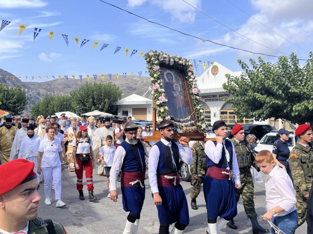 Εόρτασε η Παναγία Μυριοκεφάλων στο Ρέθυμνο