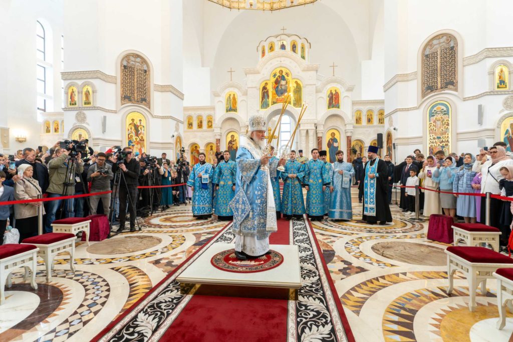 Патриаршая проповедь после Литургии в Преображенском соборе Салехарда