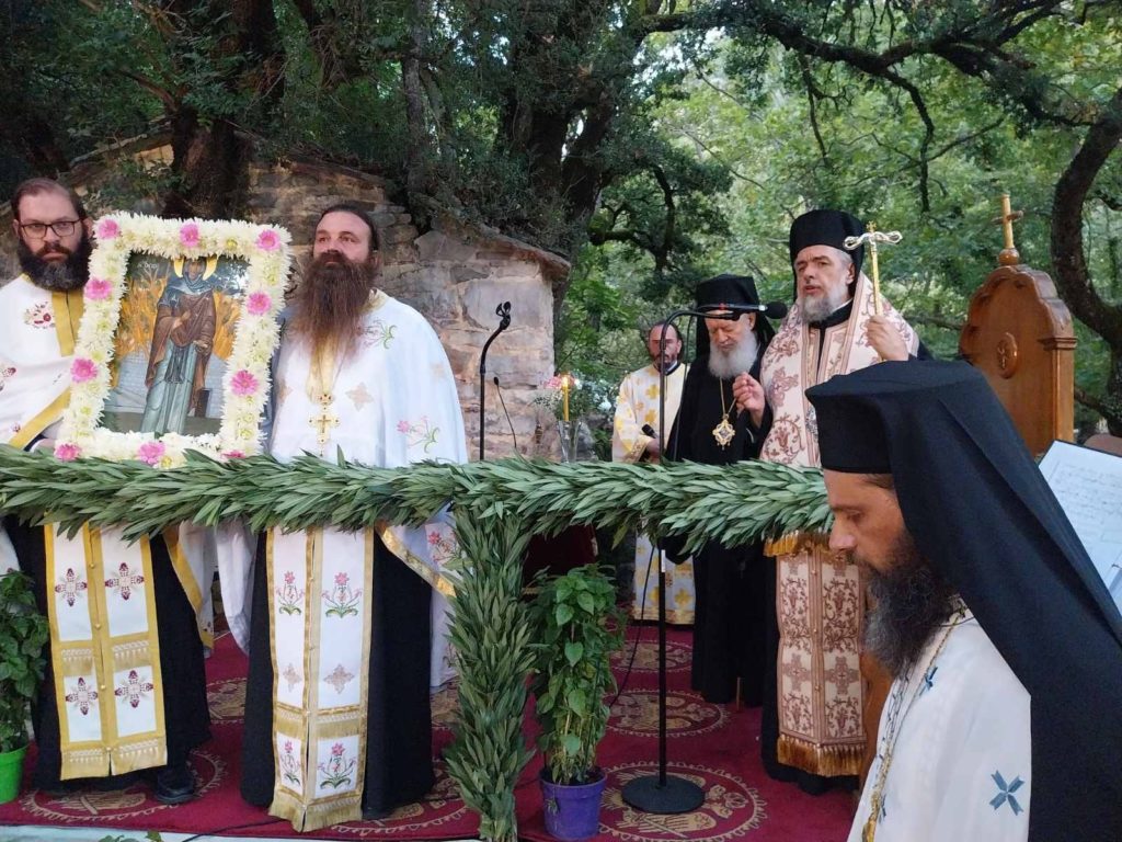 Πανηγυρικός Εσπερινός της Αγίας Θεοδώρας της εν Βάστα