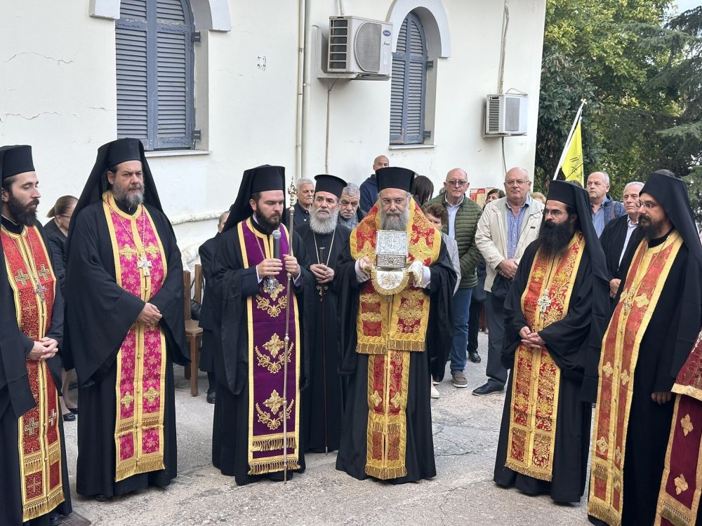 Υποδοχή Ιερού Λειψάνου Αγίου Δημήτριου και έναρξη «Δημητρίων» στο Βαρούσι Τρικάλων