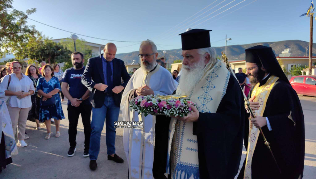 Υποδοχή Ιερού Λειψάνου της Αγίας Μαρίνας στο Σκαφιδάκι Αργολίδας