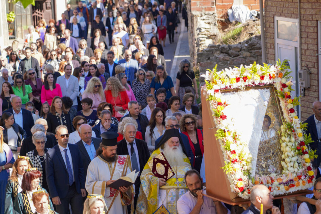 Tο Παλαιοχώρι Χαλκιδικής εόρτασε τη Σύναξη της Παναγίας Γοργοϋπηκόου