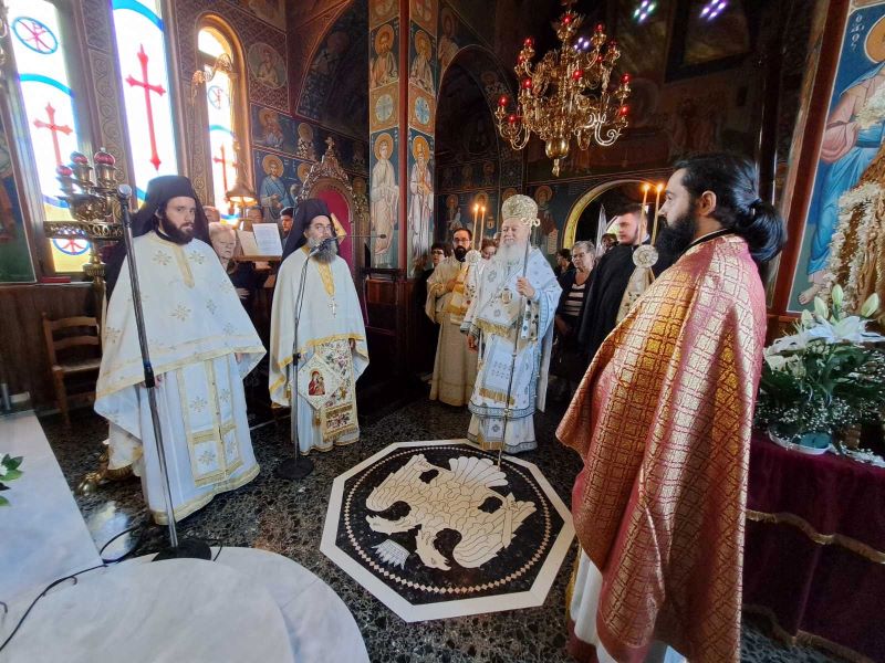 Πανηγύρισε η Ιερά Μονή Παναγίας Γοργοεπηκόου Ψαχνών Ευβοίας