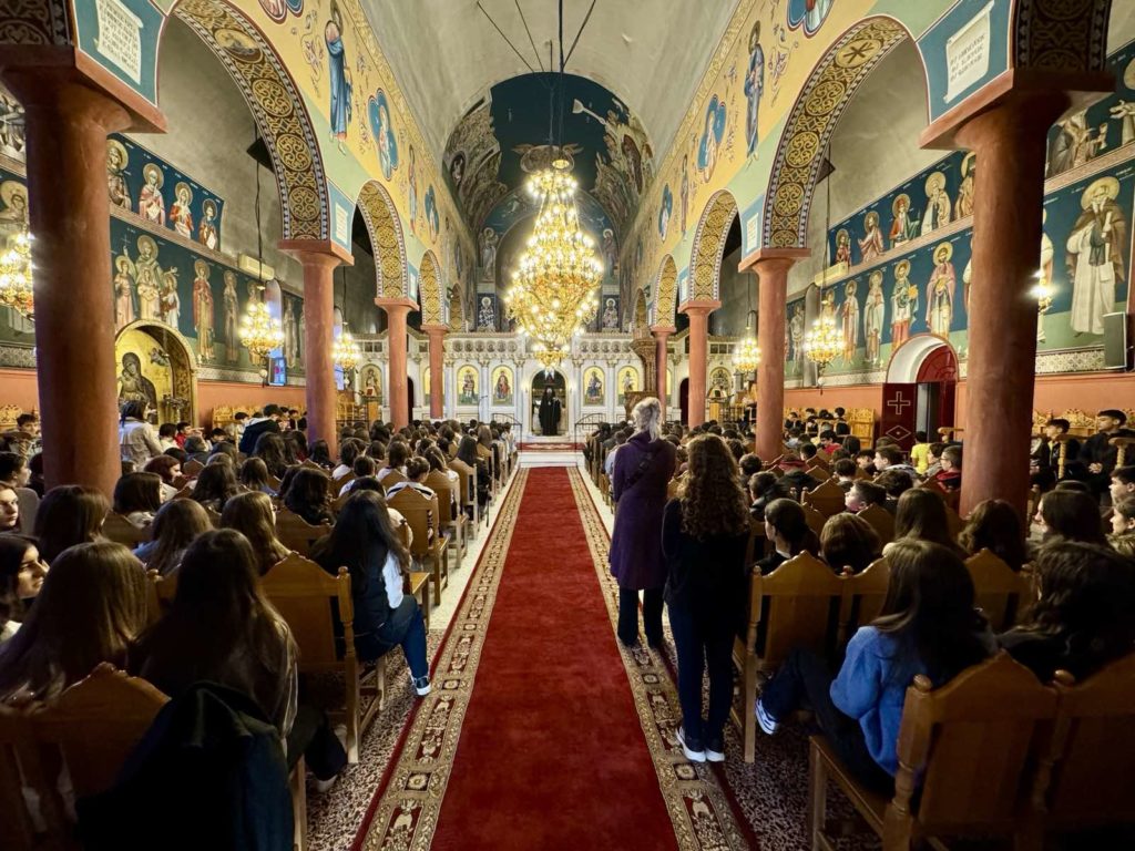 Ομιλία του Μητροπολίτη Κιλκισίου σε μαθητές για την εορτή του Αγίου Δημητρίου και το Έπος του ’40