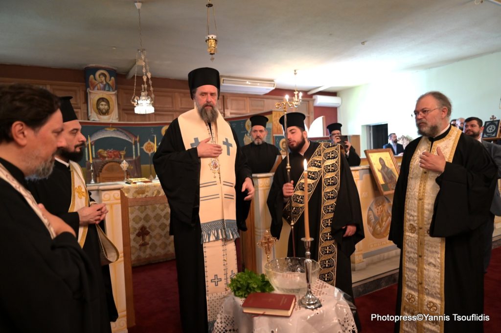 Αγιασμό στη Θεολογική Σχολή Α.Π.Θ. τέλεσε ο Μητροπολίτης Θεσσαλονίκης Φιλόθεος