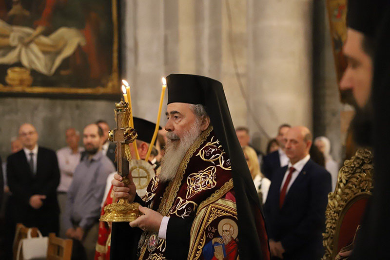 Με ευχές και μηνύματα για ειρήνη στη Γάζα και τη Μέση Ανατολή εορτάστηκε η Εθνική Επέτειος του “ΟΧΙ” στο Πατριαρχείο Ιεροσολύμων