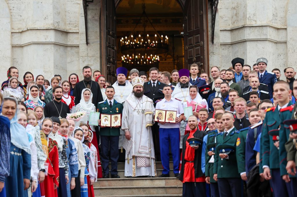 Сотрудник Синодального комитета по взаимодействию с казачеством принял участие во Всероссийском слете казачьей молодежи