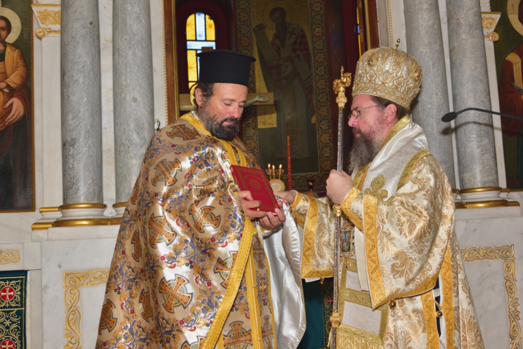 Χειροτονία Πρεσβυτέρου στην Ι. Μ. Αιτωλίας και Ακαρνανίας