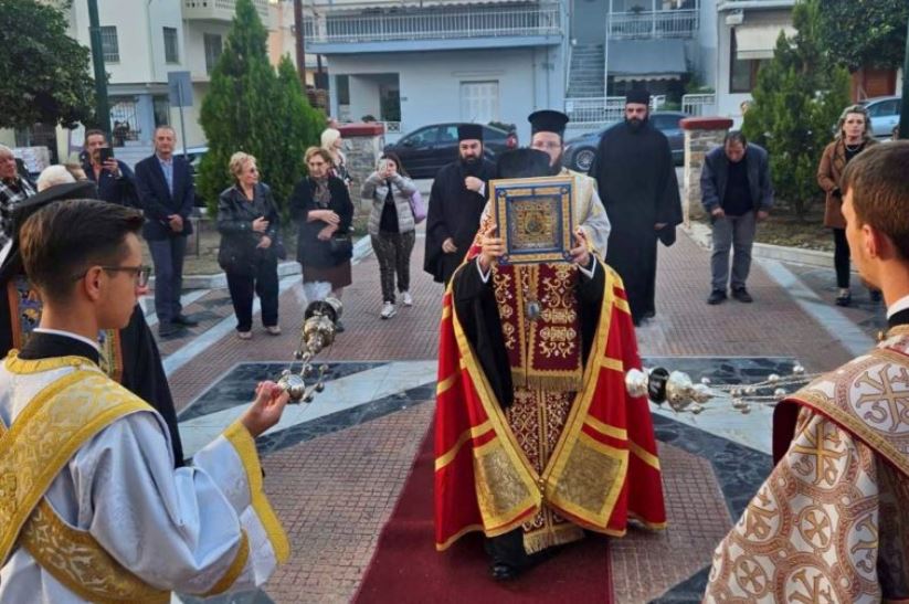 Υποδοχή της Παναγίας “Πελεκητής” στον Άγιο Δημήτριο Βόλου