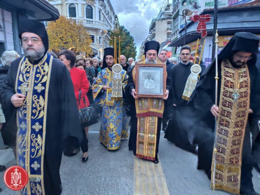 Η Καρδίτσα υποδέχθηκε την Ιερά Εικόνα της Παναγίας Σπηλαιώτισσας