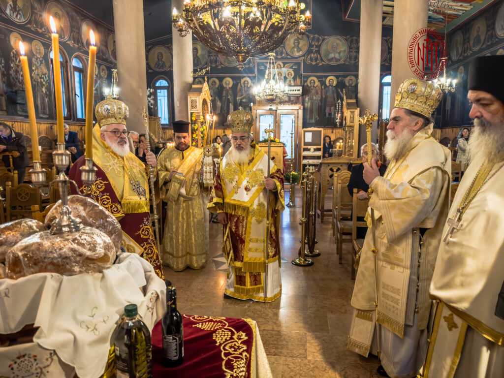 Tα ονομαστήρια του Μητροπολίτη Πρεβέζης Χρυσοστόμου