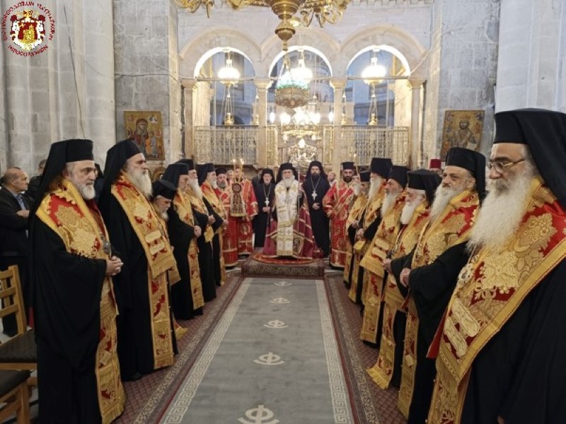 Doxology on the 19th enthronement anniversary of His Beatitude the Patriarch of Jerusalem Theophilos III