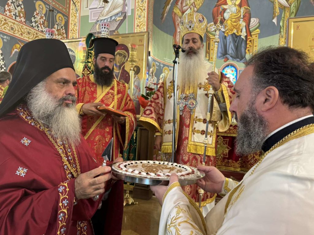 Ο Φθιώτιδος Συμεών στην πανήγυρη του Ι.Ν. Αγίου Γεωργίου Παπάγου