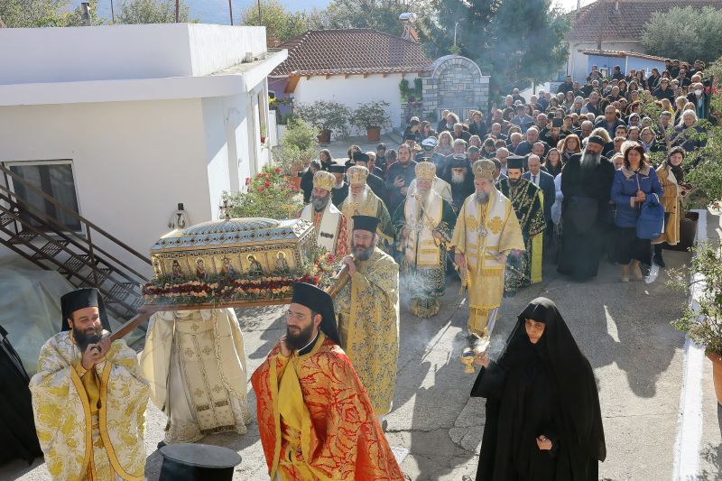 Η εορτή του Οσίου Γεωργίου Καρσλίδη στη Σίψα Δράμας