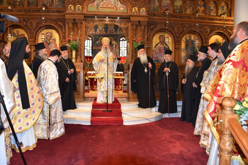 Εορτή Αγίου Ιωάννου Χρυσοστόμου στην Ι.Μ. Θηβών– Σύναξη Κληρικών επαρχίας Αυλίδας