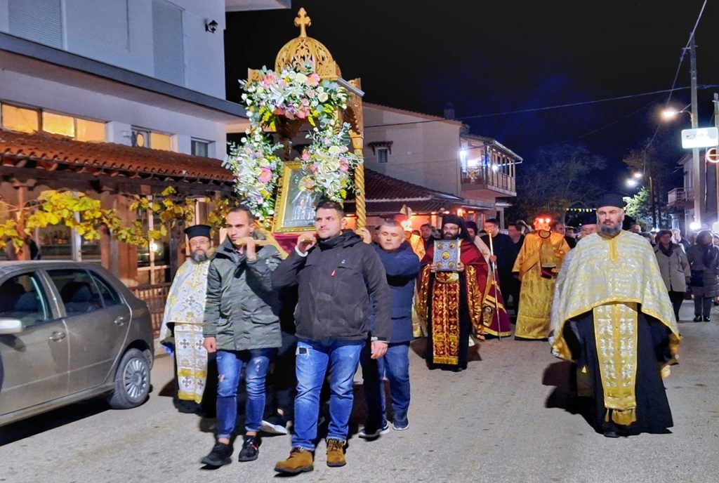 Η εορτή της Αγίας Αικατερίνης στη Μητρόπολη Μαρωνείας