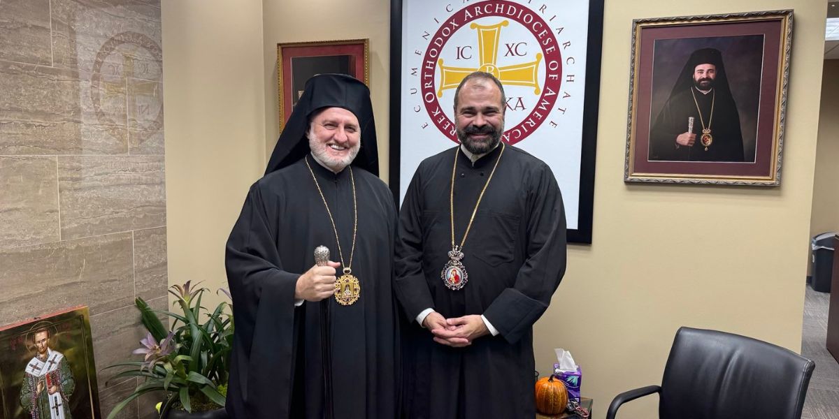 His Eminence Archbishop Elpidophoros of America Visits the Holy ...