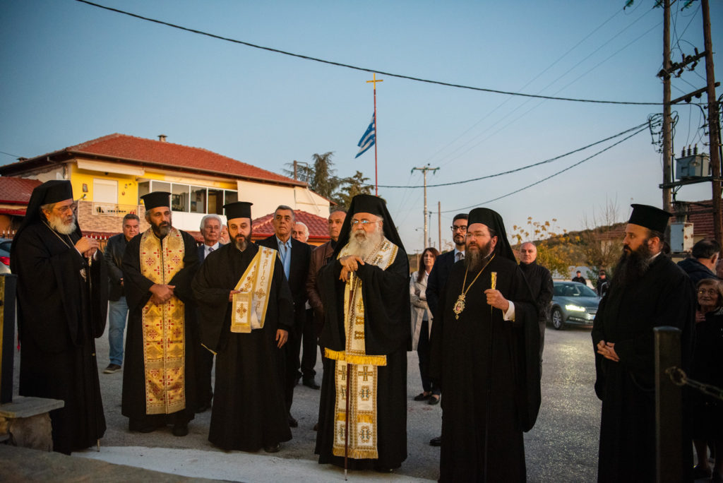 Τρισάγιο για τον Ήρωα Γρηγόρη Αυξεντίου τέλεσε ο Κύπρου Γεώργιος στον Ακρίτα Κιλκίς