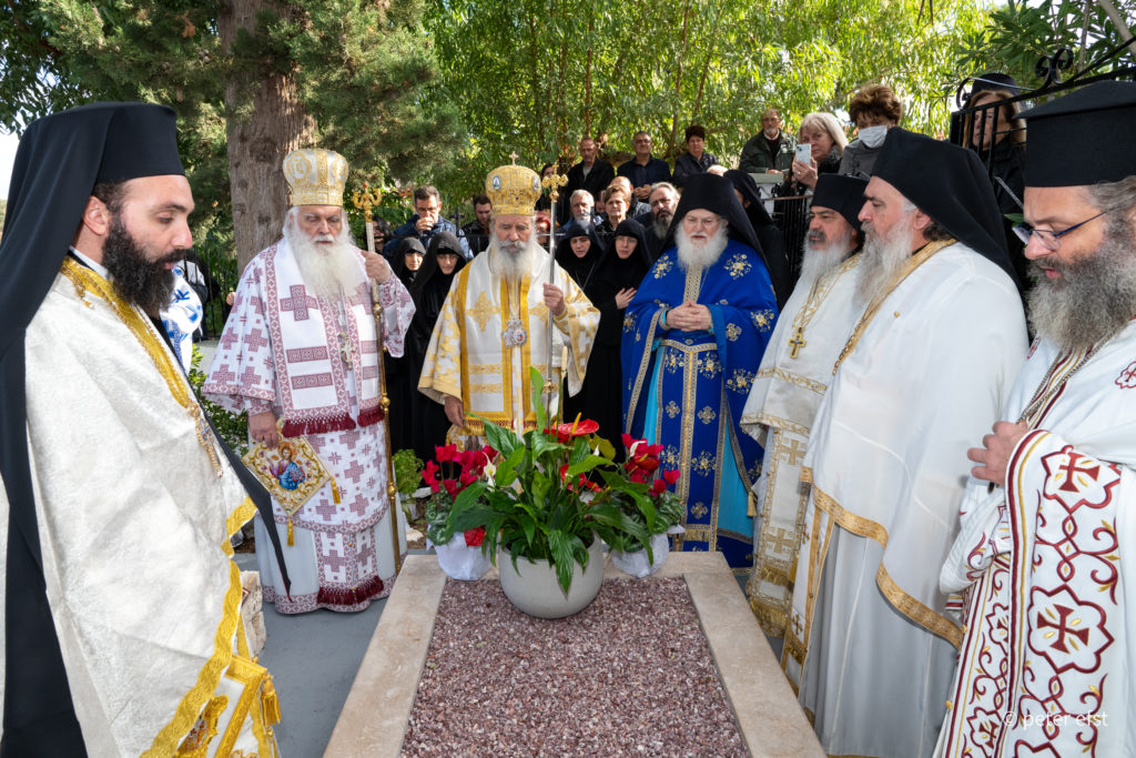 Τεσσαρακονθήμερο Μνημόσυνο μακαριστής Καθηγουμένης Ι.Μ. Παμμεγίστων Ταξιαρχών Επιδαύρου Γεροντίσσης Μακαρίας