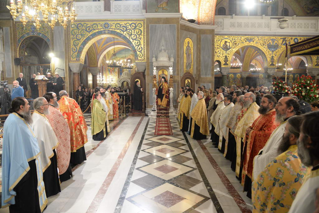 Ο Εσπερινός της Εορτής των Αχαιών Αγίων στην Πάτρα