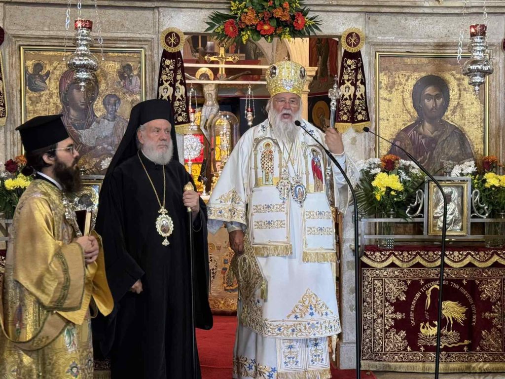 Χειροτονία Πρεσβυτέρου τέλεσε ο εορτάζων Μητροπολίτης Κερκύρας Νεκτάριος