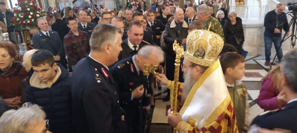 Ένοπλες Δυνάμεις και Σώματα Ασφαλείας προσκυνητές του Αγίου Ανδρέου Πατρών