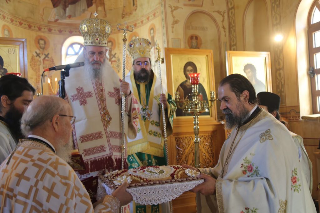 Αρχιερατικό Συλλείτουργο για τον Όσιο Δαυίδ στην Ναύπακτο