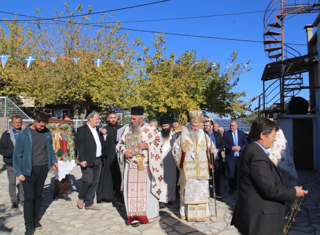 Εορτή των Αρχαγγέλων στην Σαργιάδα Αγίου Βλασίου