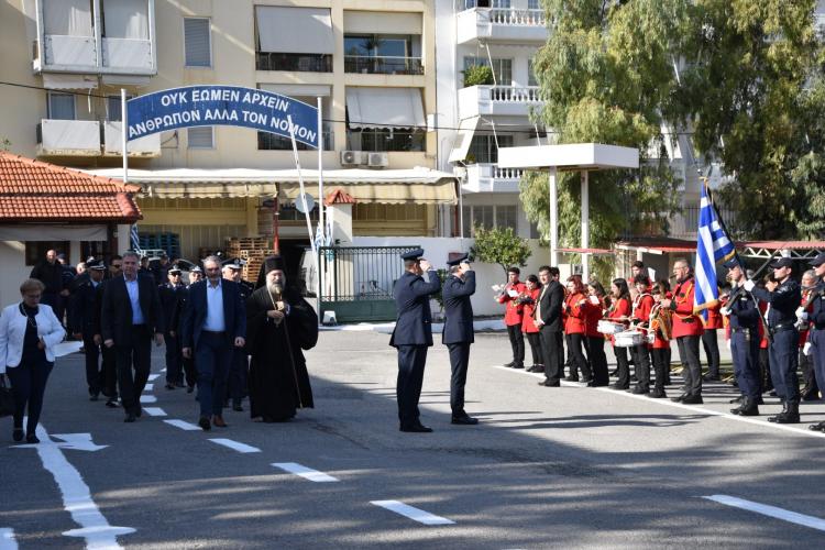 Ο Μητροπολίτης Ρεθύμνης στην τελετή ορκωμοσίας 66 Δοκίμων Αστυφυλάκων εκπαιδευτικής σειράς 2024 – 2027