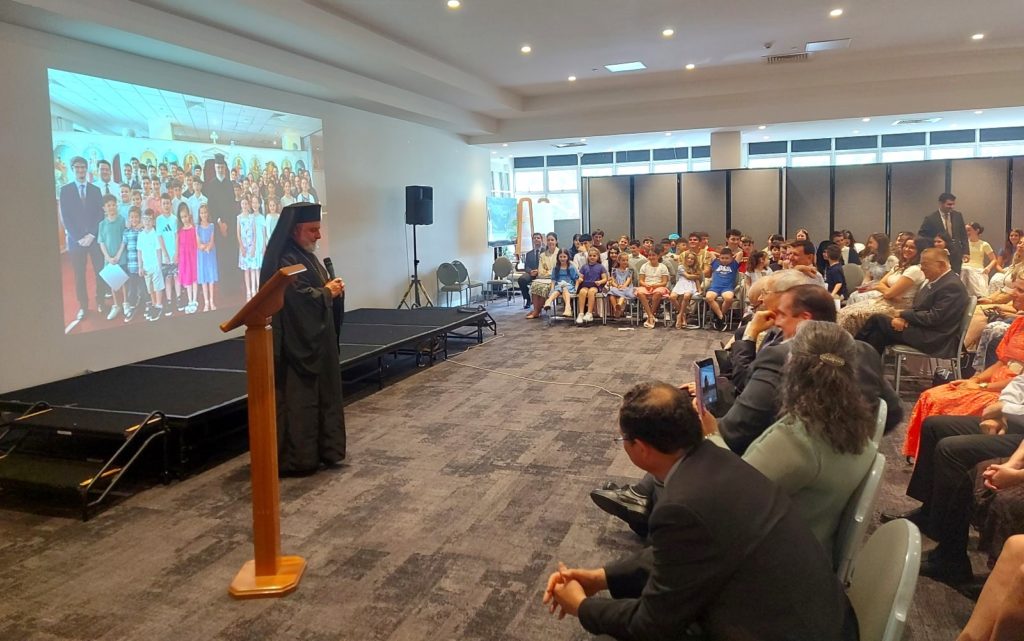 Sydney: Bishop Iakovos of Miletoupolis liturgised at the Parish of Saint Ioannis in Parramatta