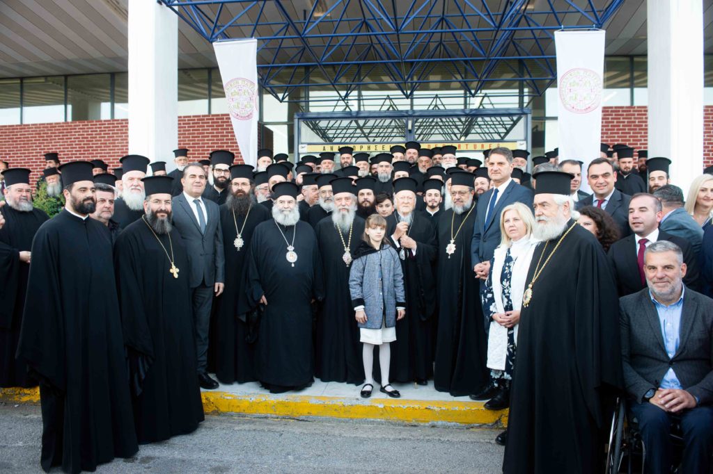 Συγκίνηση στην αναχώρηση του Οικουμενικού Πατριάρχη από το αεροδρόμιο της Καλαμάτας