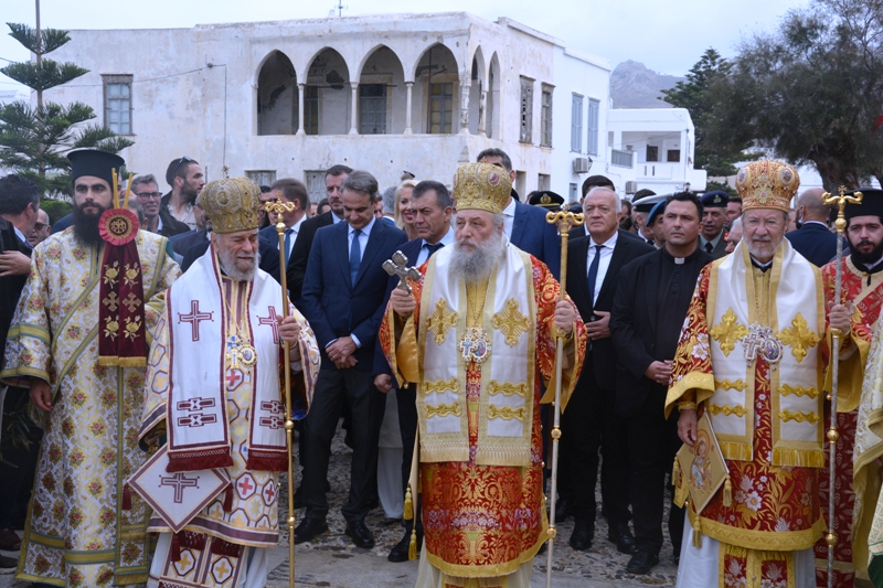 Παρουσία του Πρωθυπουργού ο εορτασμός της Πολιούχου Νάξου