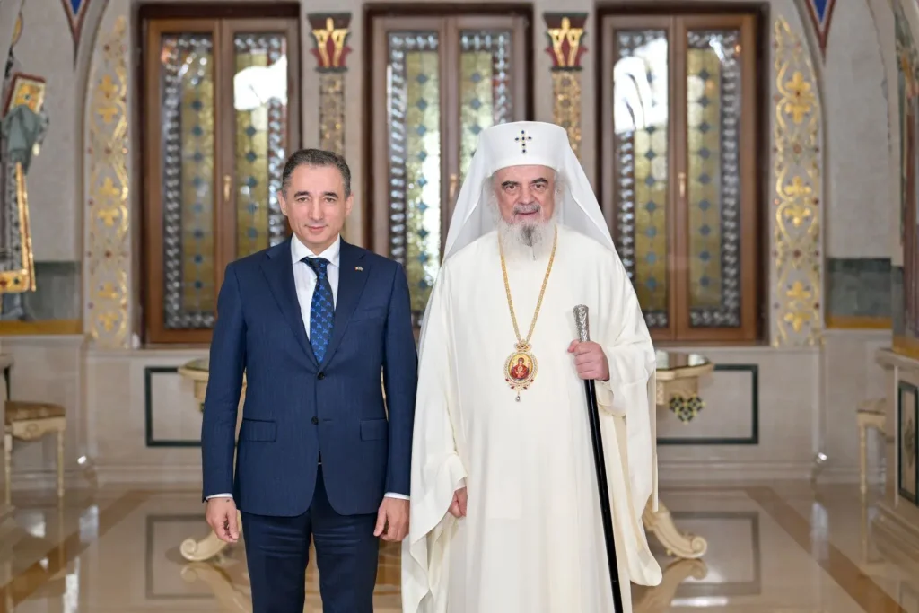 Patriarhul Daniel s-a întâlnit cu Ambasadorul Republicii Azerbaidjan la București