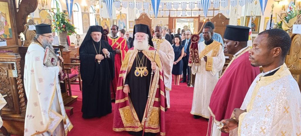 Patriarch of Alexandria presides over Divine Liturgy in Harare, Zimbabwe