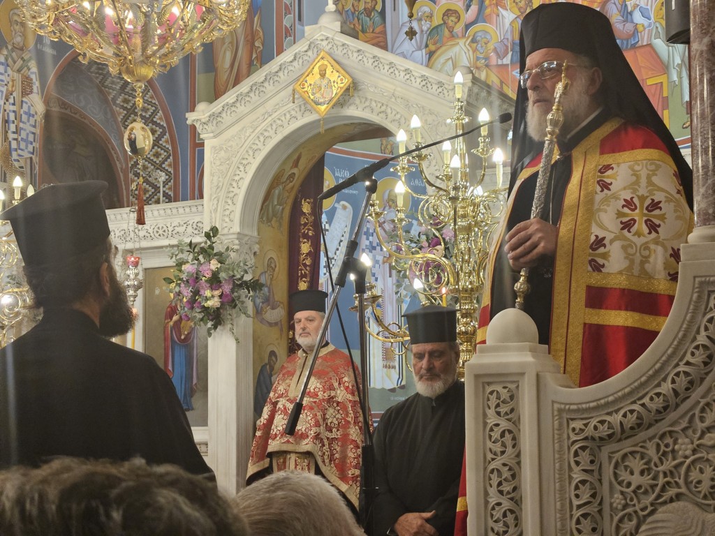 Η εορτή του Αγίου Νεκταρίου στην Ιερά Μητρόπολη Ρόδου