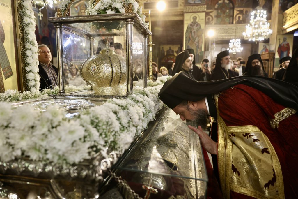 Η Θεσσαλονίκη εορτάζει τον συμπολιούχο της Άγιο Γρηγόριο τον Παλαμά