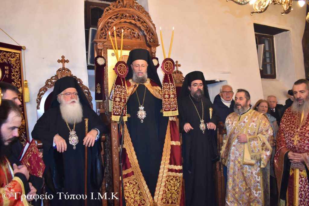 Πολυαρχιερατικός Εσπερινός για τον Πολιούχο της Καστοριάς