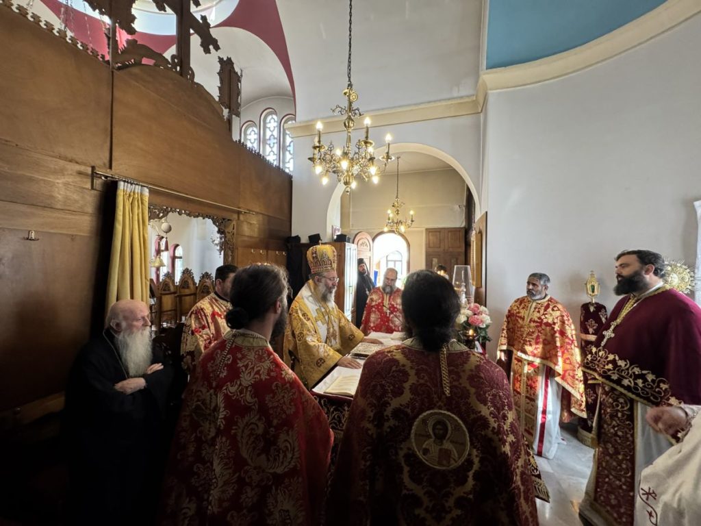 Ο Μητροπολίτης Ρεθύμνης στην 31η επέτειο των εγκαινίων του Καθολικού της Ιεράς Μονής Αγίου Ραφαήλ Σπηλίου