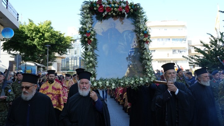 Το Ηράκλειο πανηγύρισε τον Πολιούχο του Άγιο Μηνά