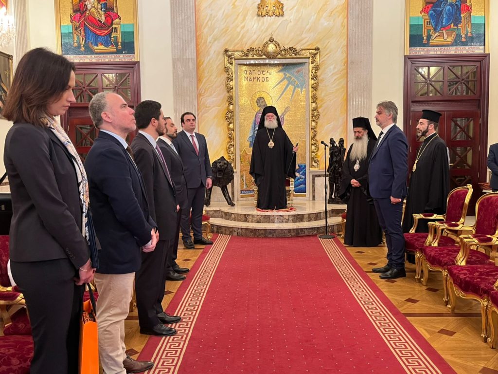 Patriarch of Alexandria expresses gratitude to Greek government and the Church of Greece