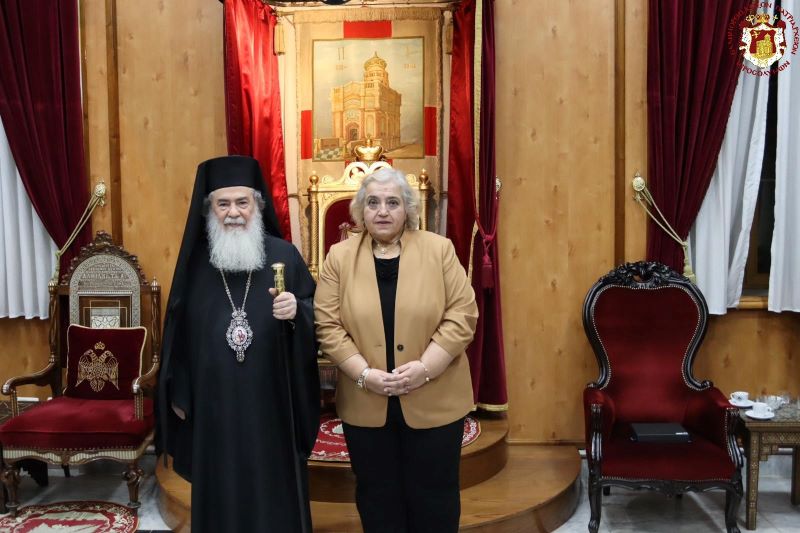 The Patriarch of Jerusalem and the Greek Deputy Foreign Minister address key challenges in the Holy Land