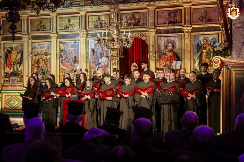 Byzantine Choir Event of the Choir of the Beit Jala Church of the Nativity of the Theotokos and the students of the Zion School