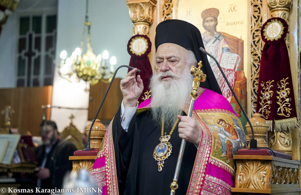 Ο Μητροπολίτης Βεροίας για τις αρετές του Αγίου Σάββα του Ηγιασμένου