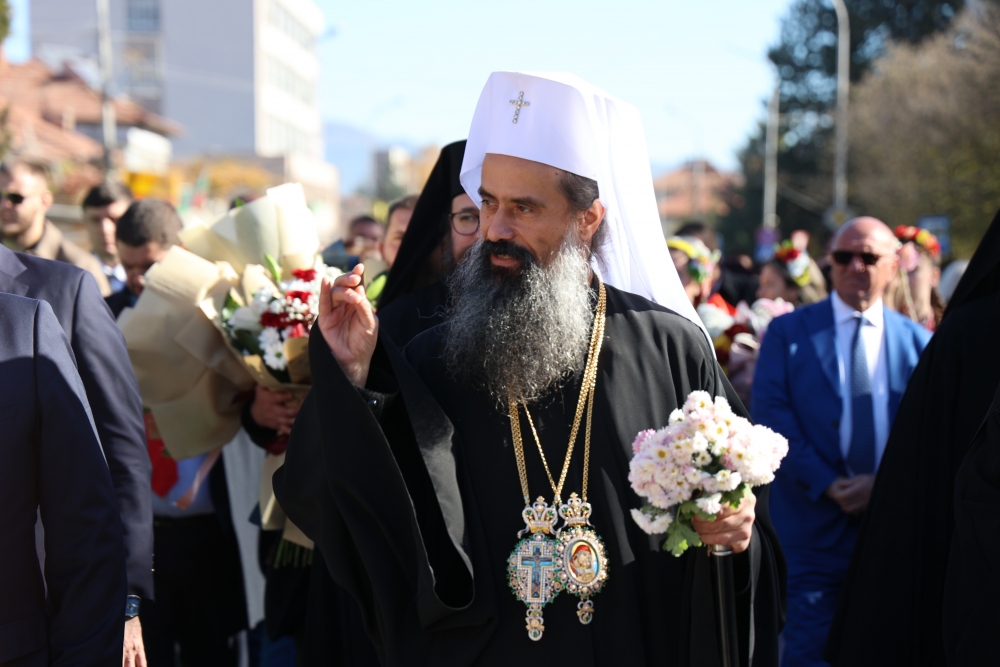 Патриарх Даниил благодари на всички, които го поздравиха за именния му ден