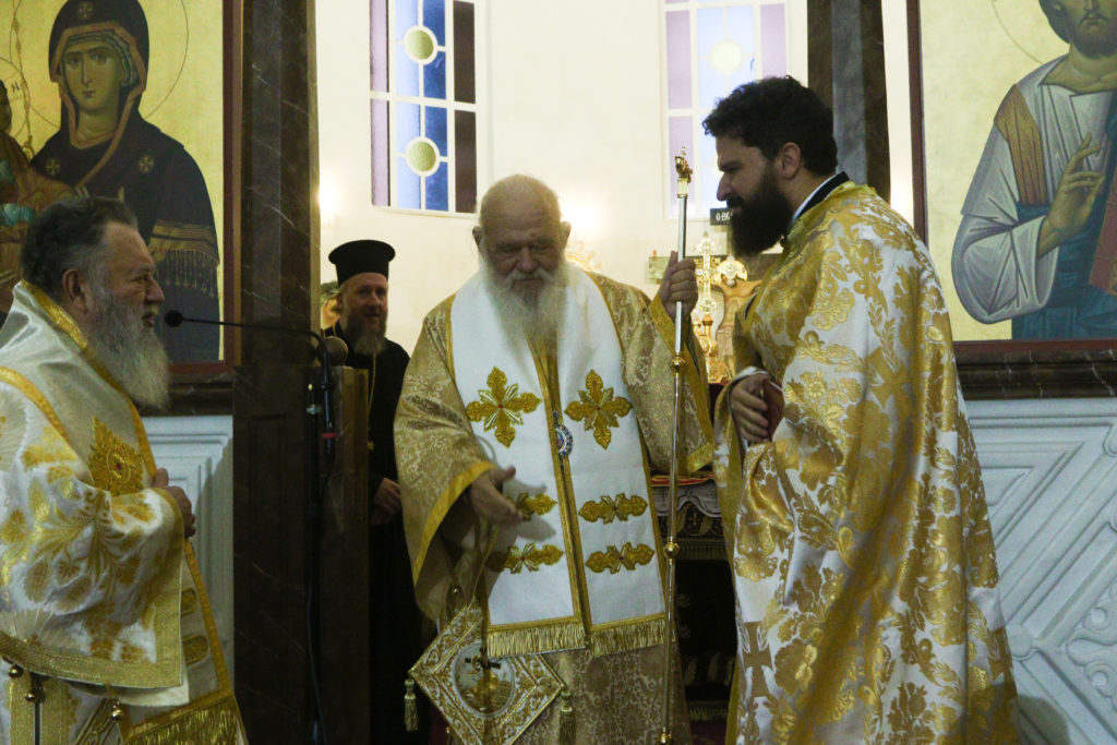 Με χειροτονία Πρεσβυτέρου από τον Αρχιεπίσκοπο η εορτή του Οσίου Πορφυρίου στο Ησυχαστήριο στο Μήλεσι