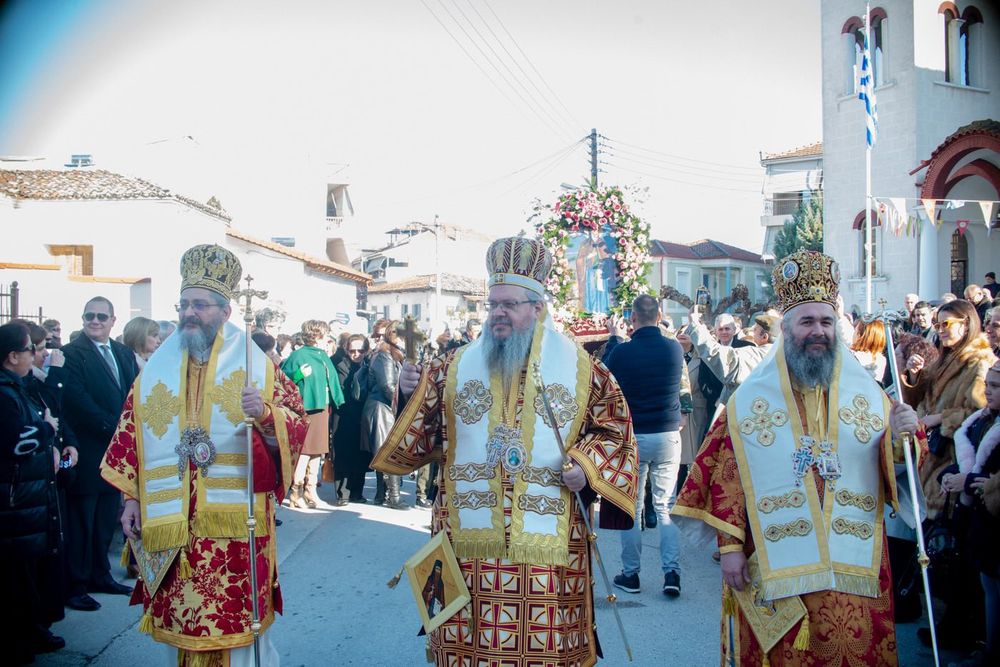 Ο Τύρναβος εόρτασε τη μνήμη του Πολιούχου Αγίου Γεδεών