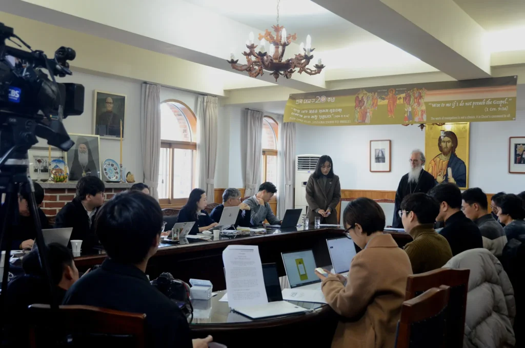 Press Conference of the New President of the National Council of Churches in Korea (NCCK)