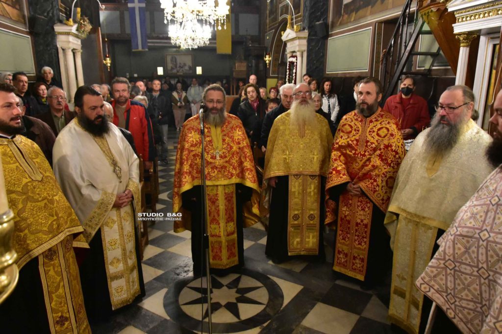 Η εορτή της Αγίας Βαρβάρας στο Ναύπλιο